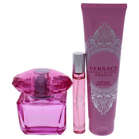 absolu versace perfume|bright crystal absolu gift set.